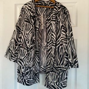 Notations 3/4 sleeve jacket